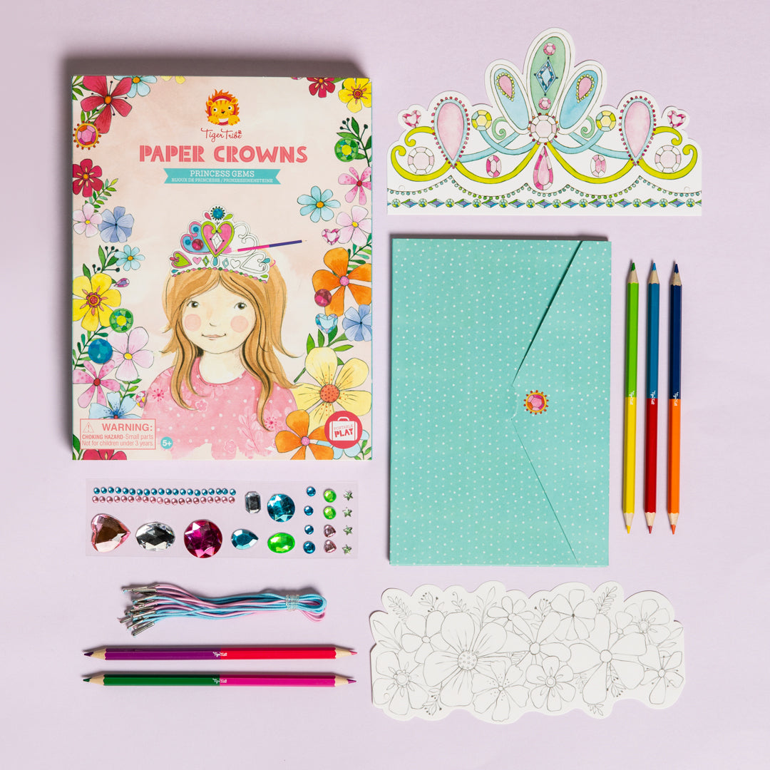 Paper Crowns - Princess Gems