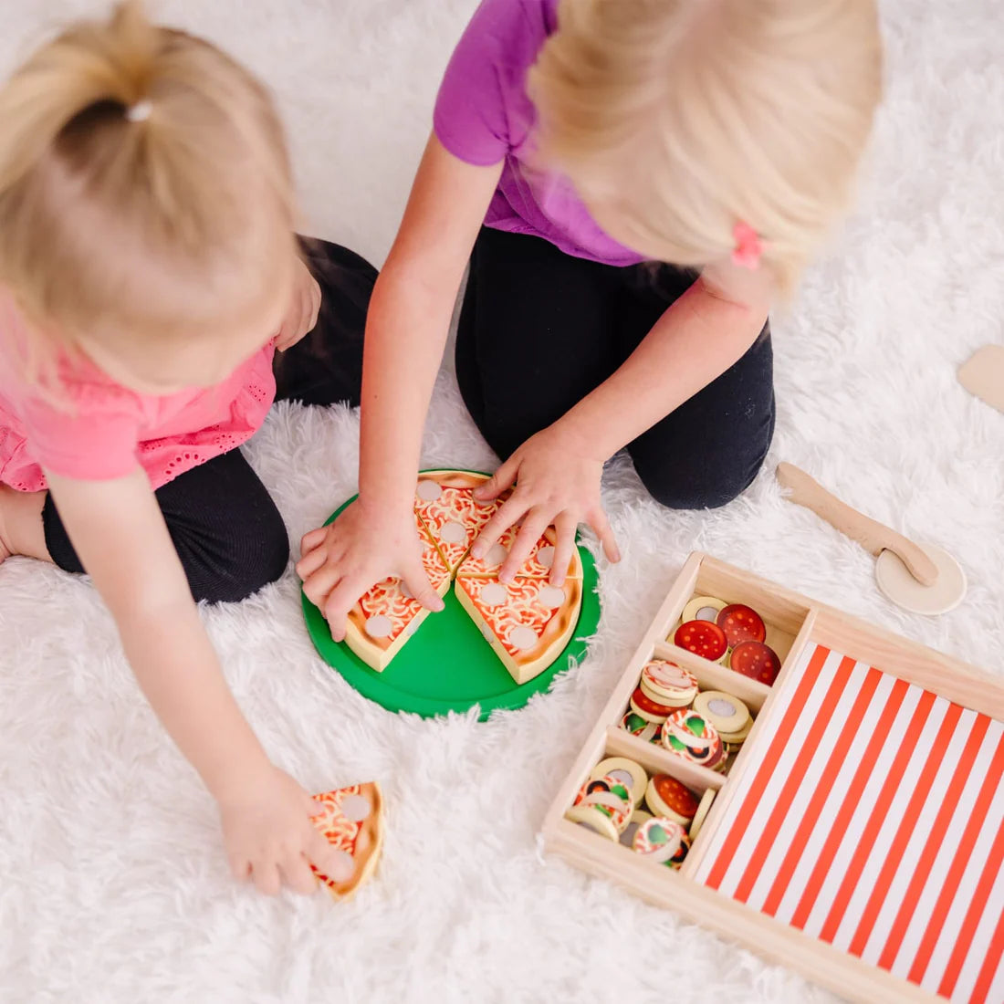 Wooden Pizza Party Kit