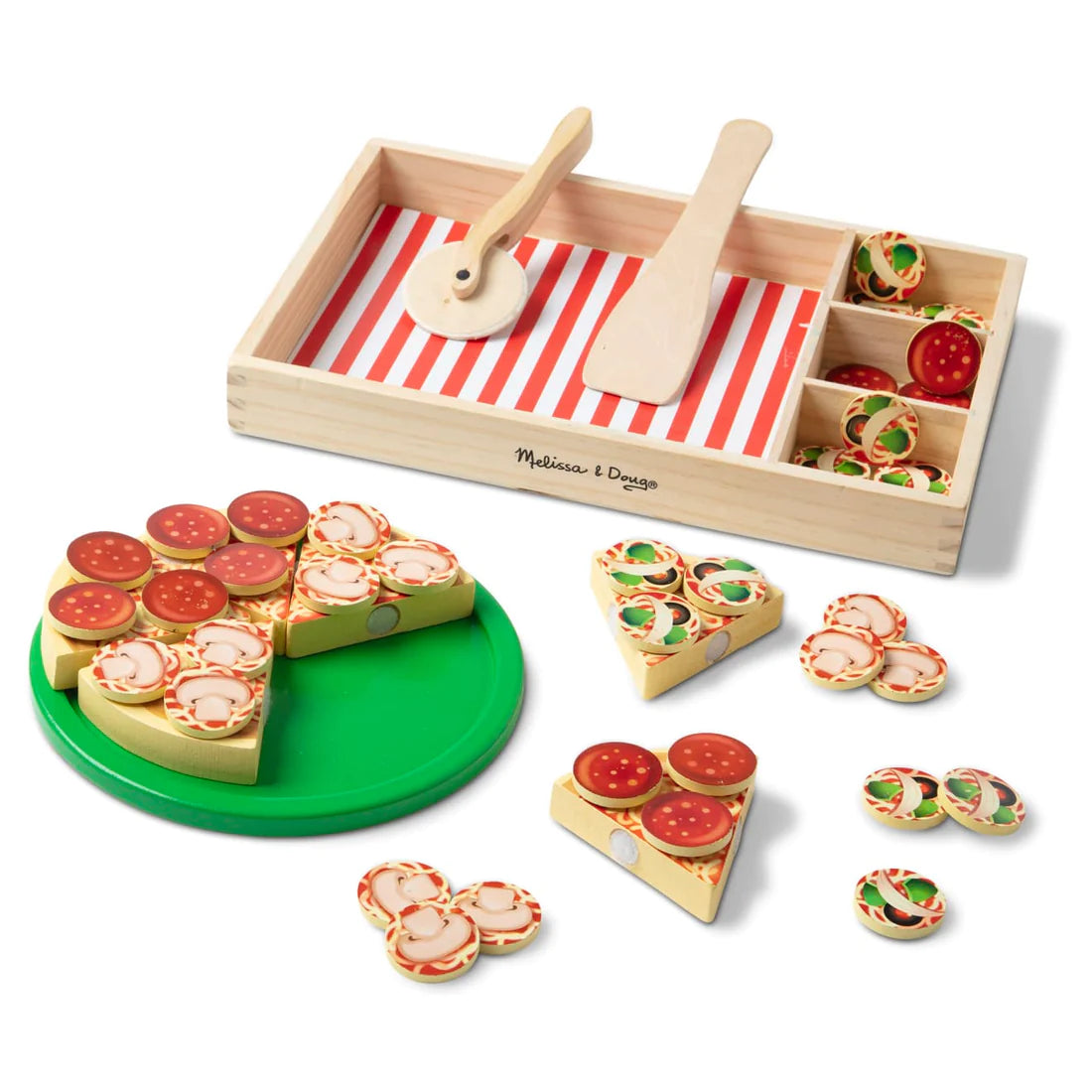 Wooden Pizza Party Kit