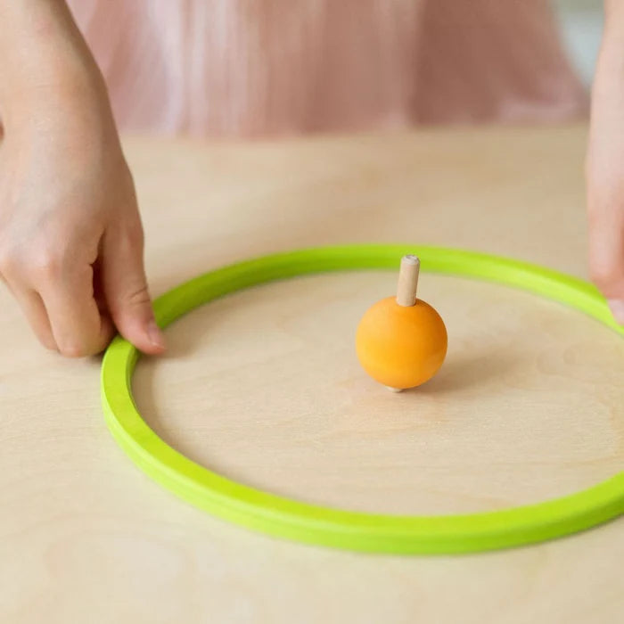 Grimms 6 Spinning Tops - Rainbow