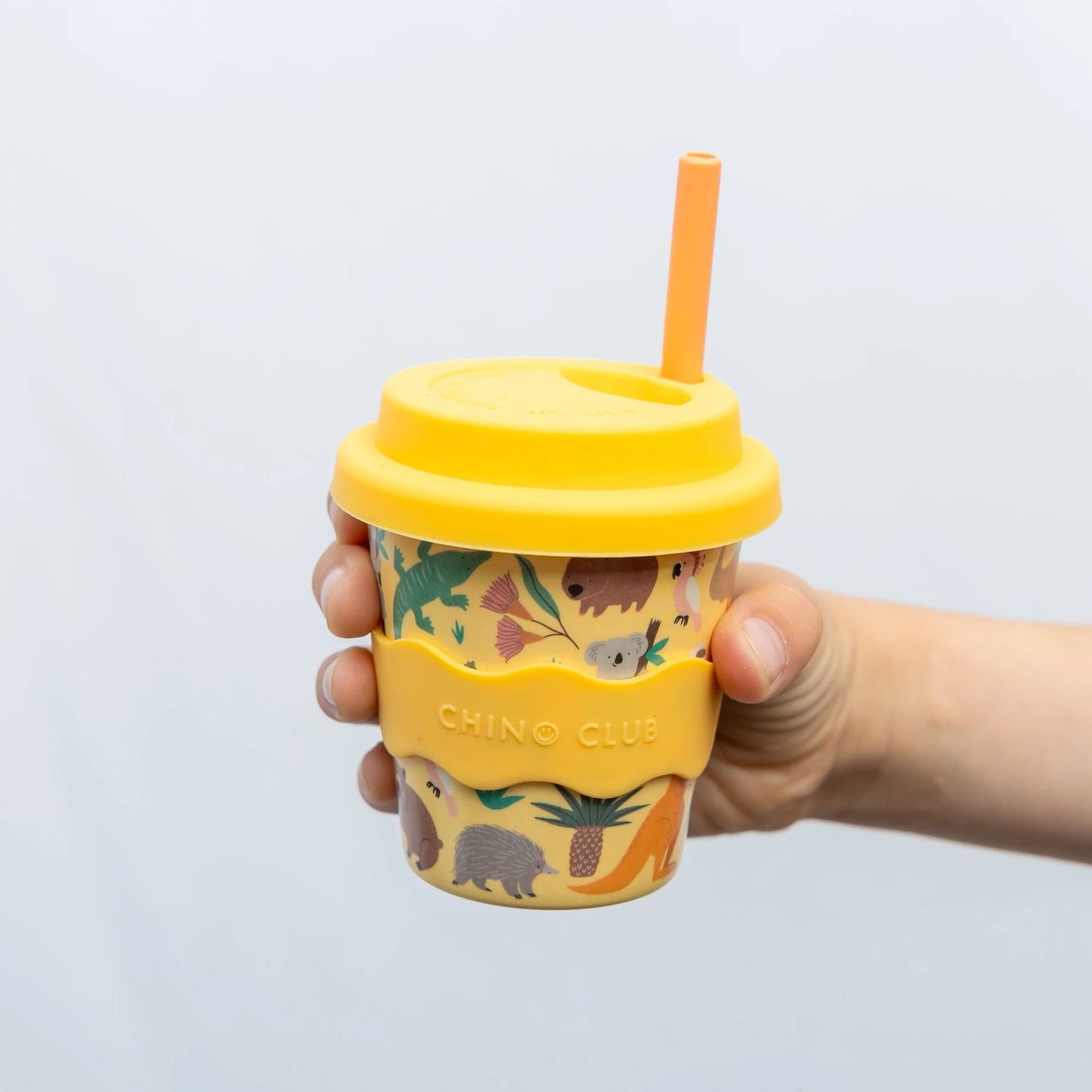 Baby 4oz Chino Cup - Aussie Animals