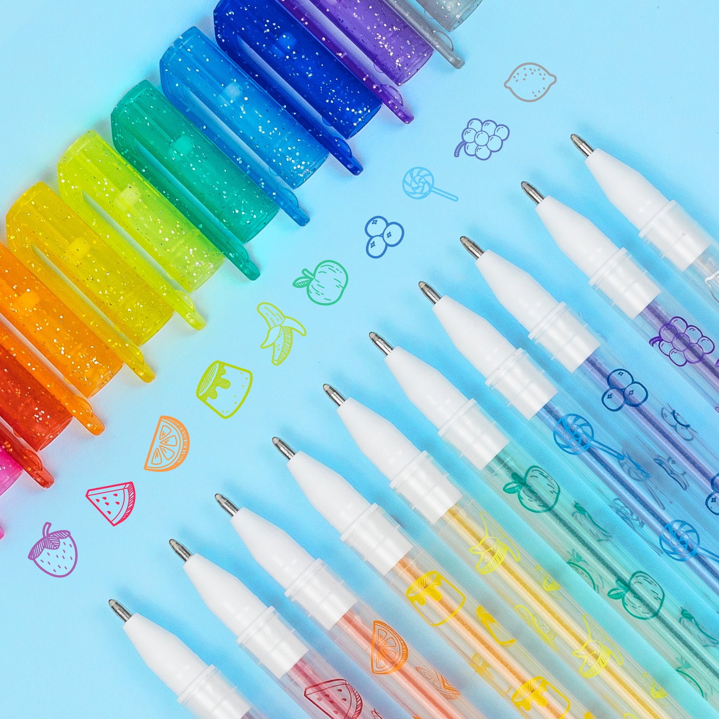 Scented Glitter Gel Pens