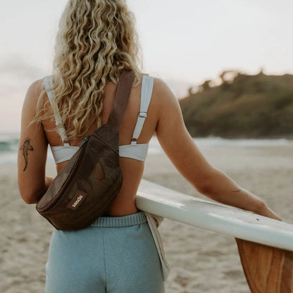 Sande™ Essentials Mesh Crossbody Bag  - Espresso