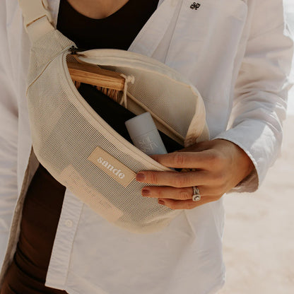 Sande™ Essentials Mesh Crossbody Bag  - Sand