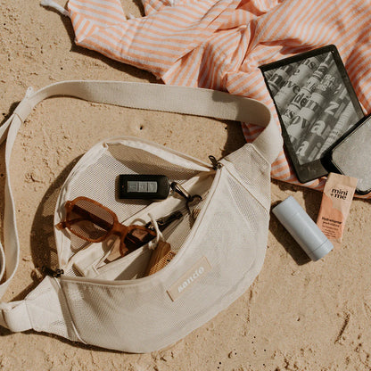 Sande™ Essentials Mesh Crossbody Bag  - Sand
