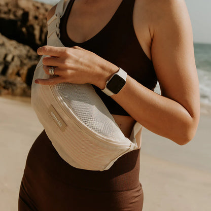 Sande™ Essentials Mesh Crossbody Bag  - Sand