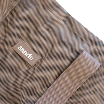 Sande Kids Beach Hauler™ Mesh Bag - Sand - Espresso