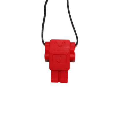 Chew Pendant - Robot - Multi colours