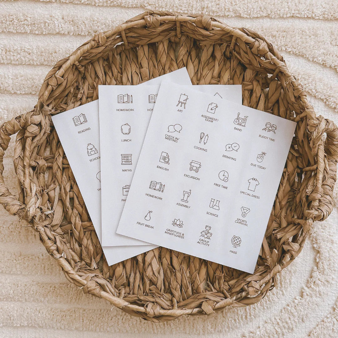 Tile Labels - School and Educations