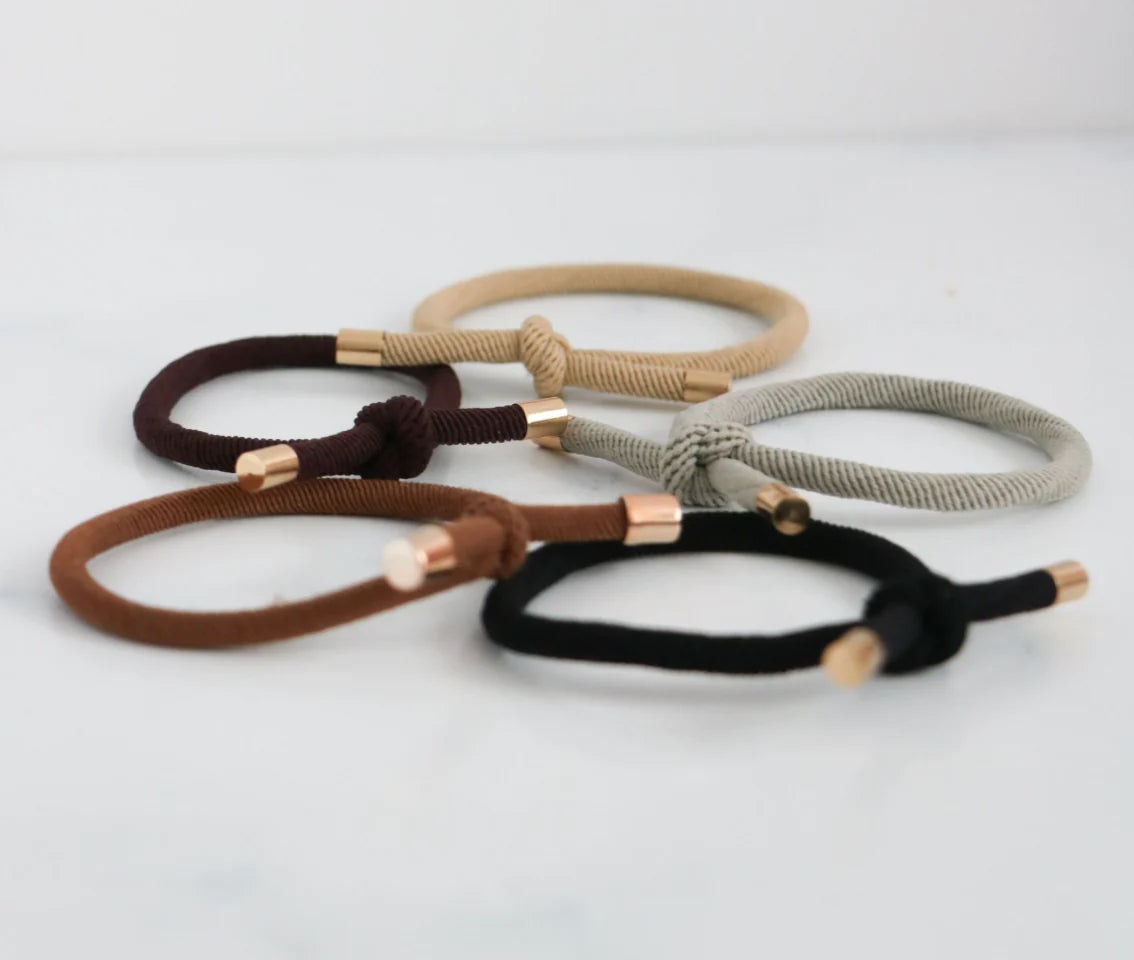 Hair Ties Essential - 5 pack - Neutral Nadine