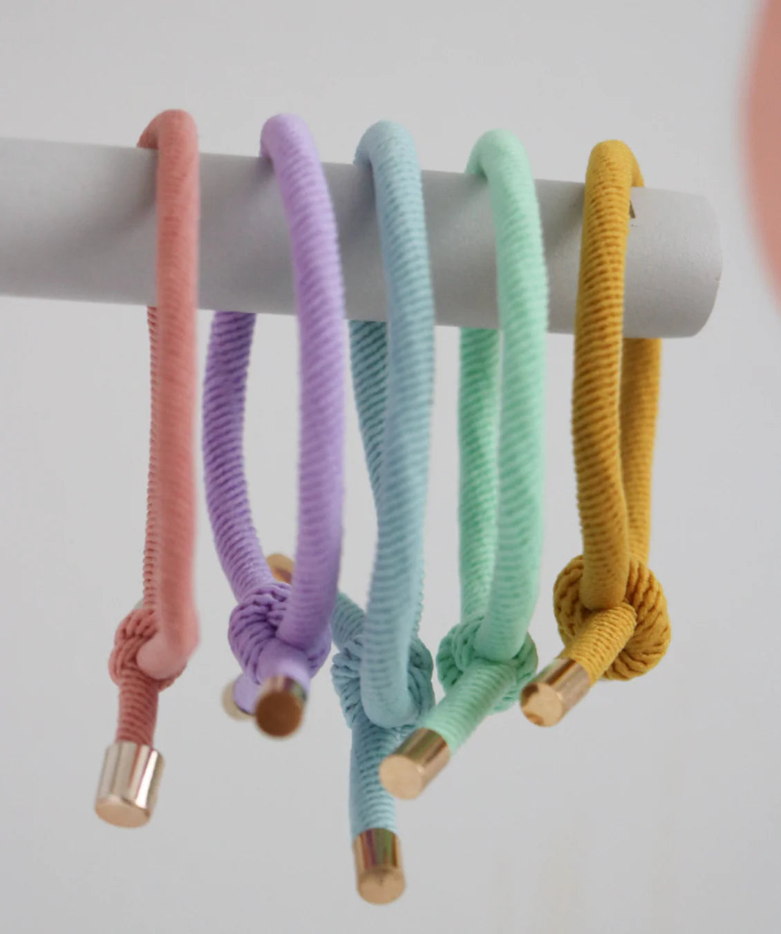 Hair Ties Essential - 5 pack - Pastel Piper