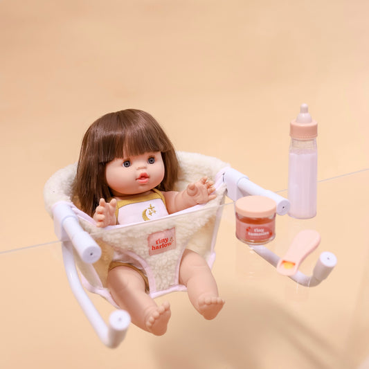 Doll's High Chair Seat - Sherpa