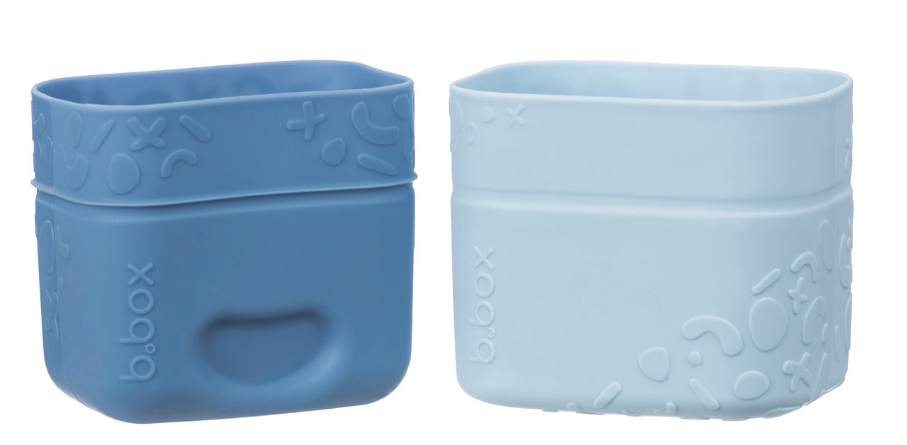 Silicone Snack Cup x 2 - Ocean
