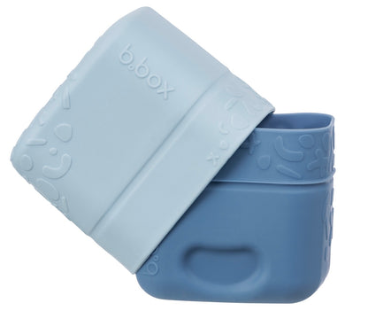 Silicone Snack Cup x 2 - Ocean