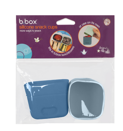Silicone Snack Cup x 2 - Ocean