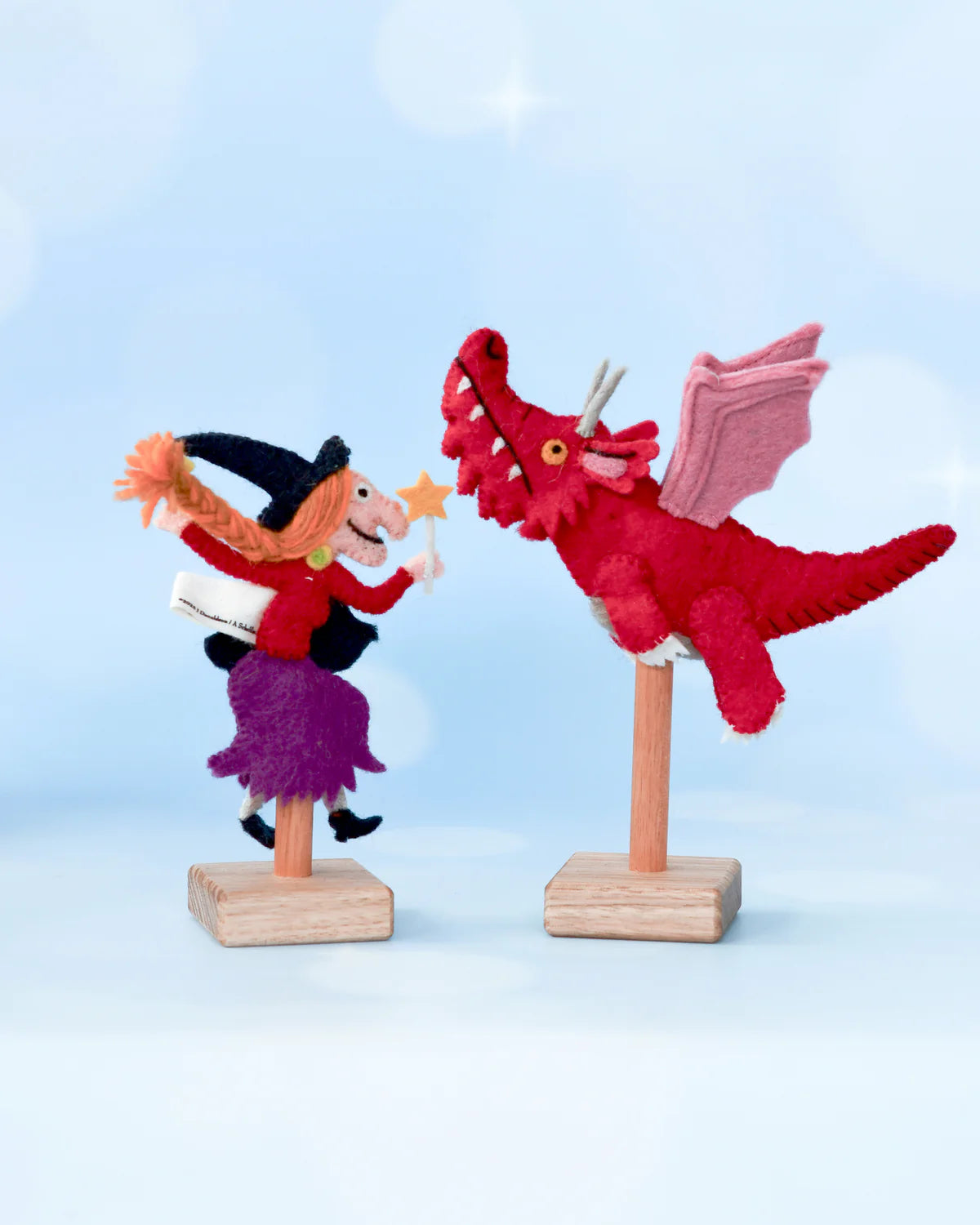 Finger Puppet Stand - Single Rod - Tall or Short