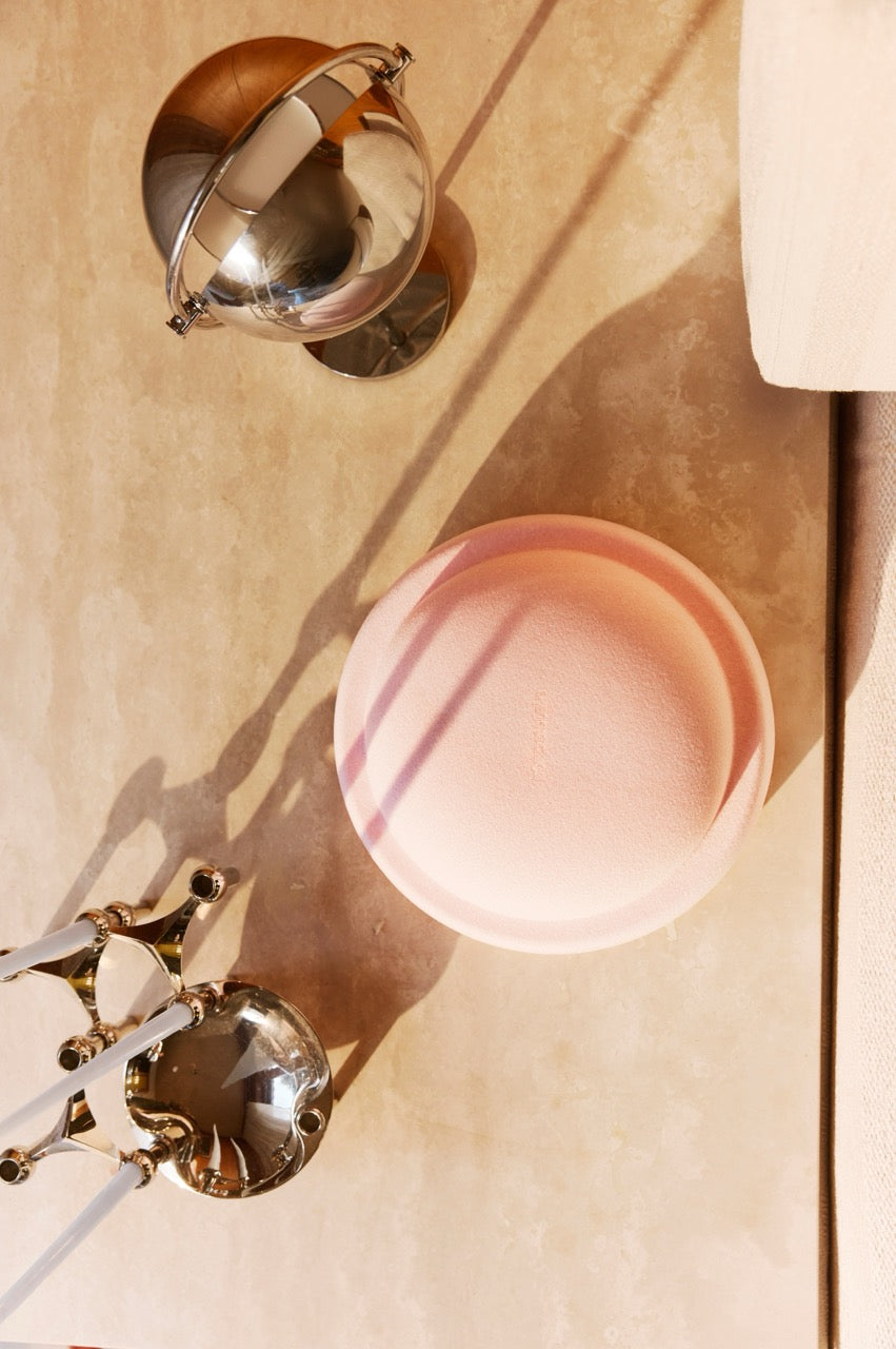 LIMITED EDITION EASTER PROMO - Stapelstein Balance Stepping Stones - Original size, Set of 7, Rainbow Original with Rose + Mini Pond & Petal Balance Board