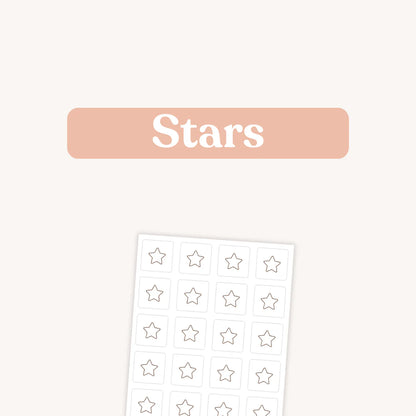 Tile Labels - Stars