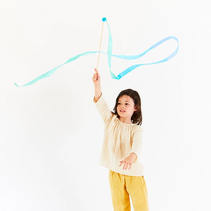 Sarah Silks Large Streamer - Sky