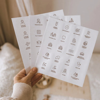 Tile Labels - Health and Support