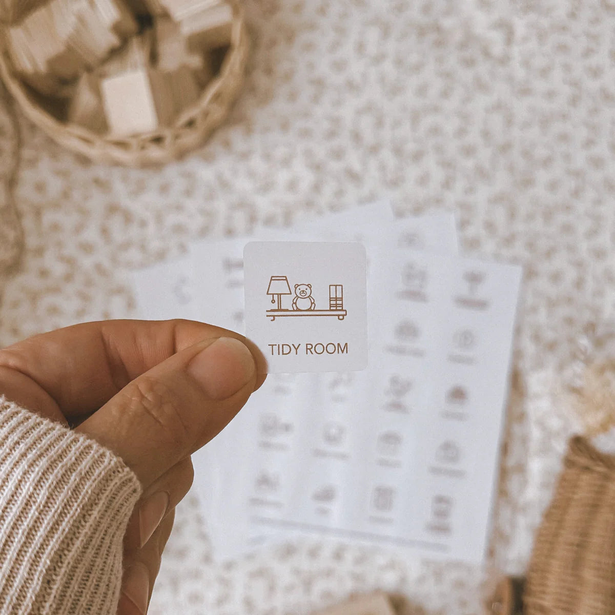 Tile Labels - Routine and Reminders