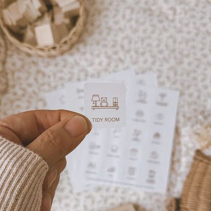 Tile Labels - Routine and Reminders