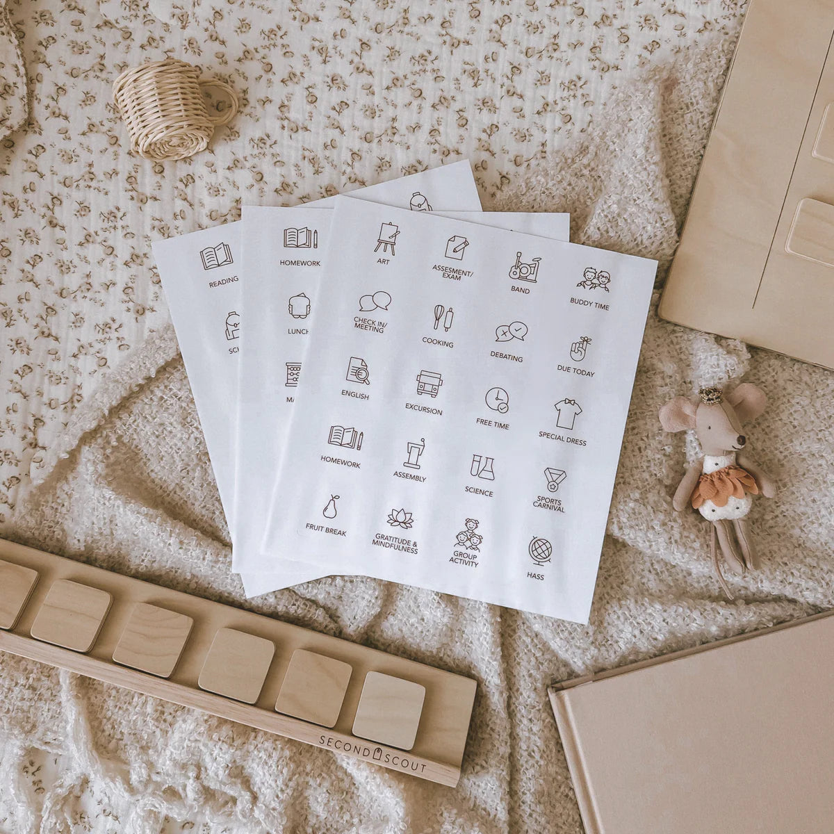 Tile Labels - School and Educations