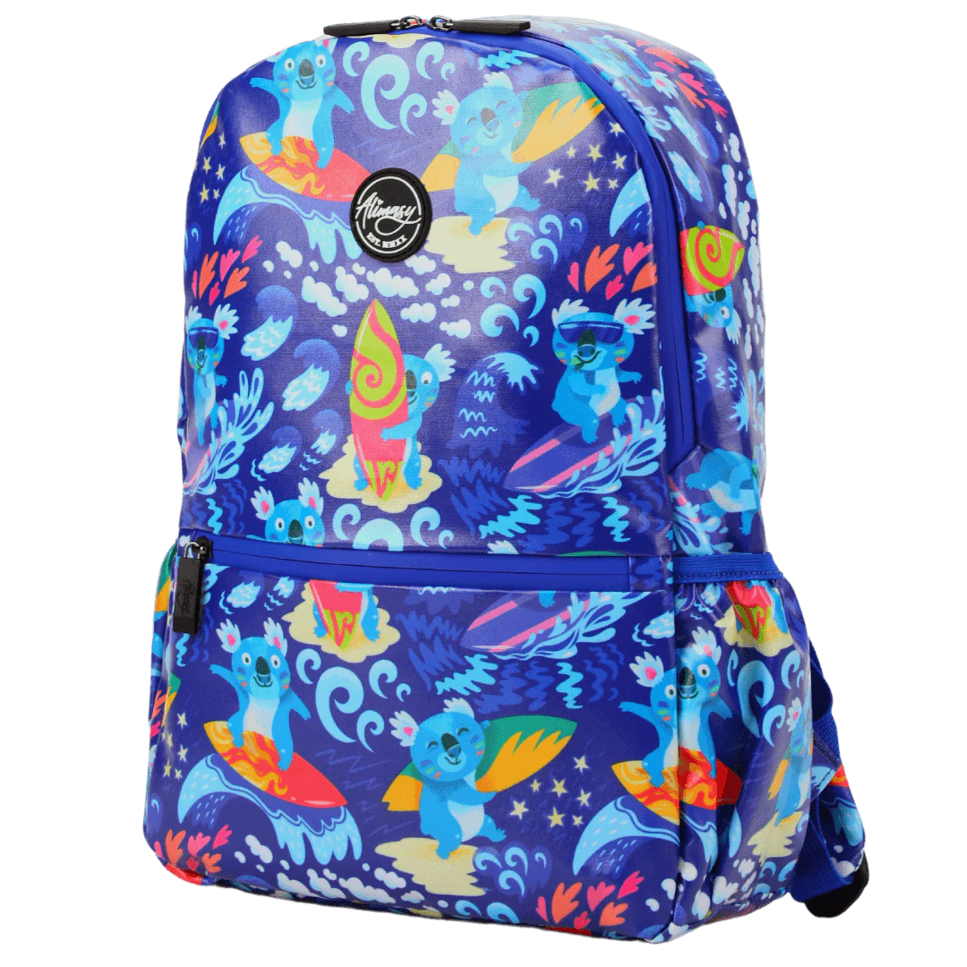 Waterproof Medium Backpack - Surf Koala