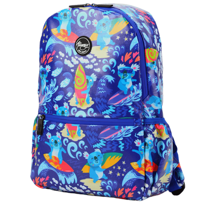 Waterproof Medium Backpack - Surf Koala