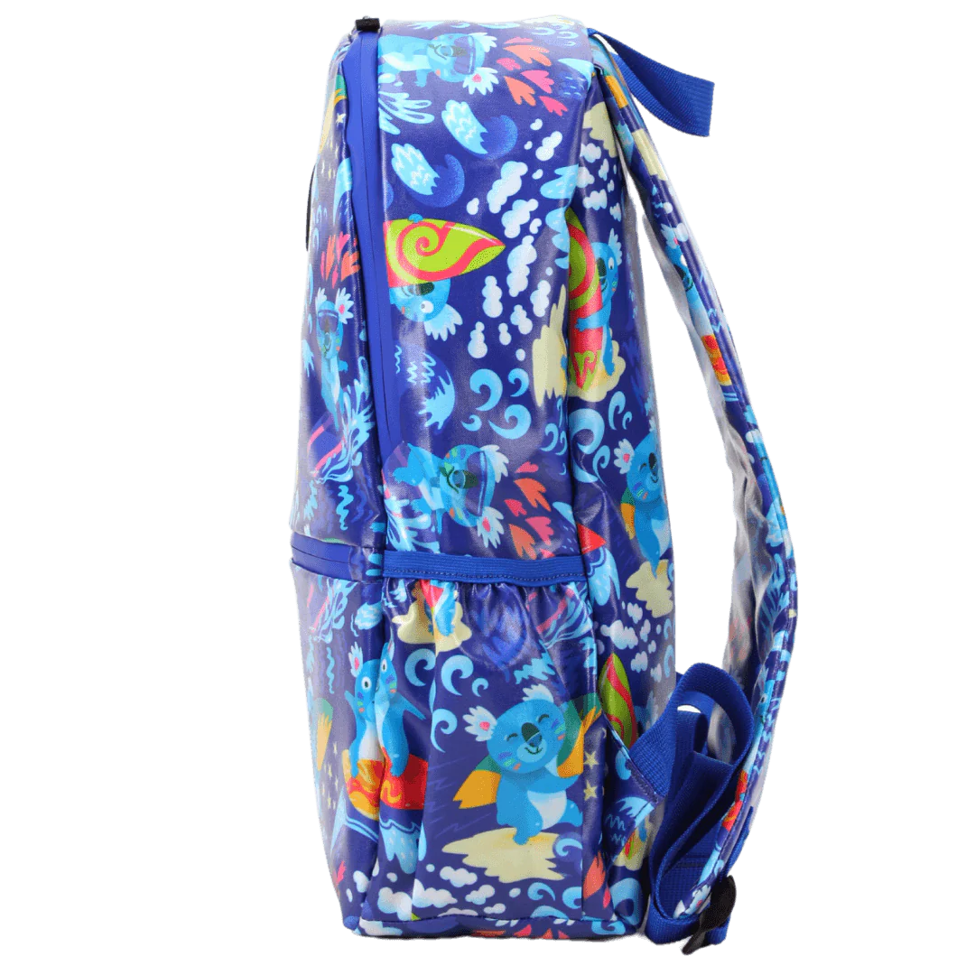 Waterproof Medium Backpack - Surf Koala