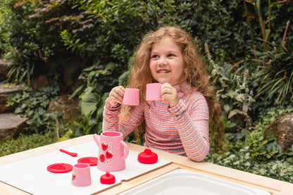 Silicone Tea Set - Strawberry Patch