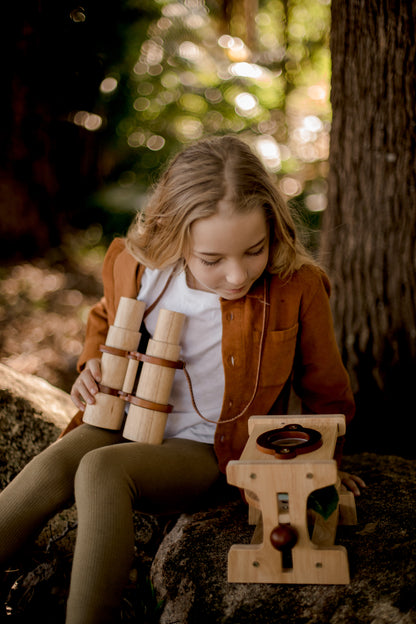 Wooden Microscope