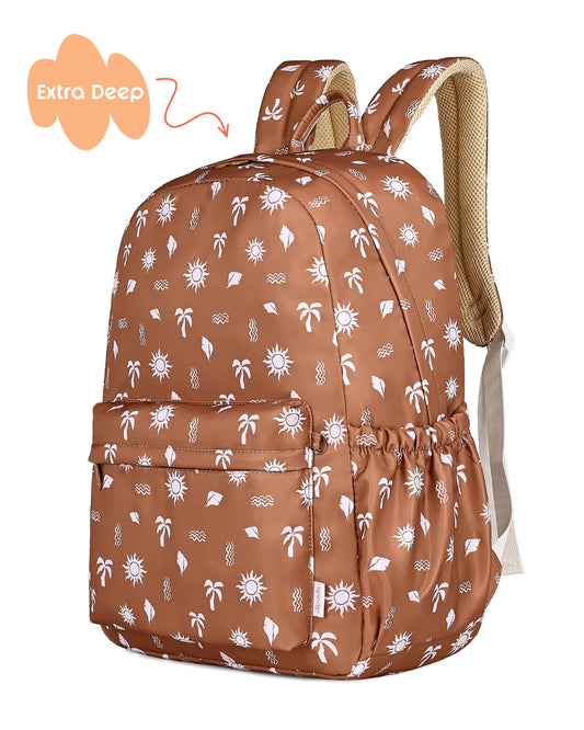 Cali Tan Junior Kindy/School Backpack - Extra Deep