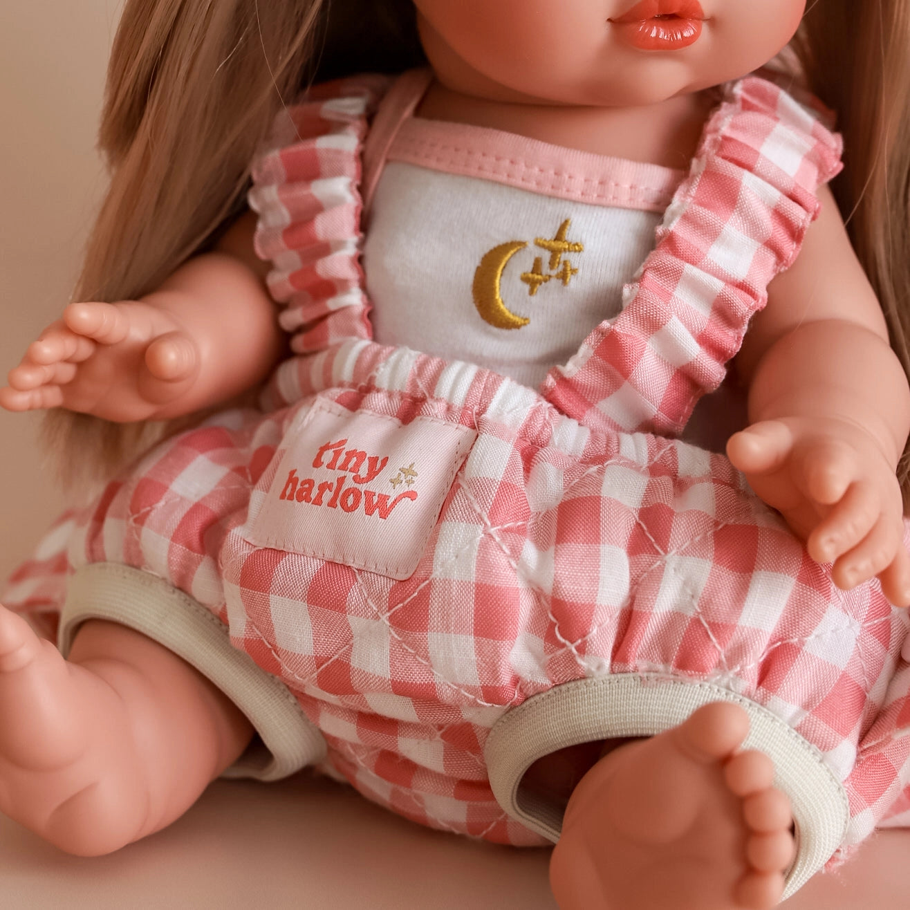 Baby Doll Carrier - Pink Gingham