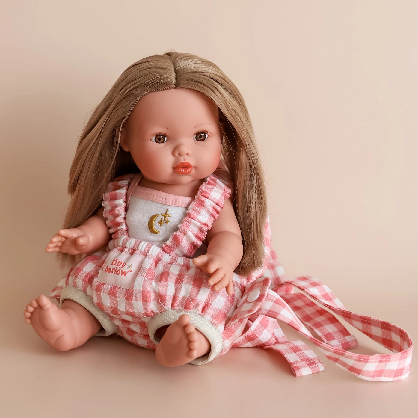 Baby Doll Carrier - Pink Gingham