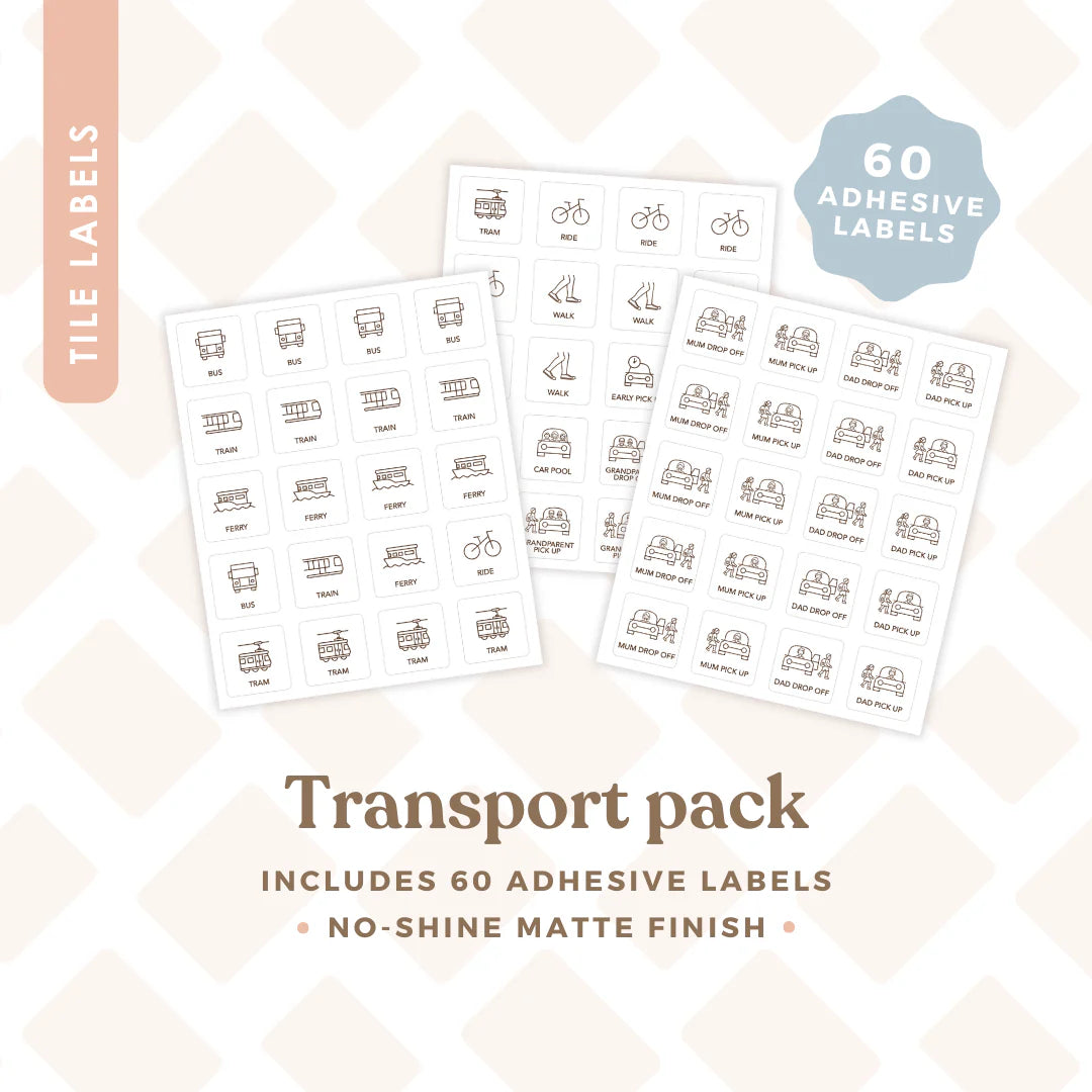 Tile Labels - Transport