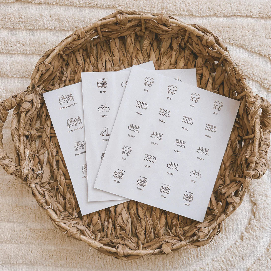 Tile Labels - Transport