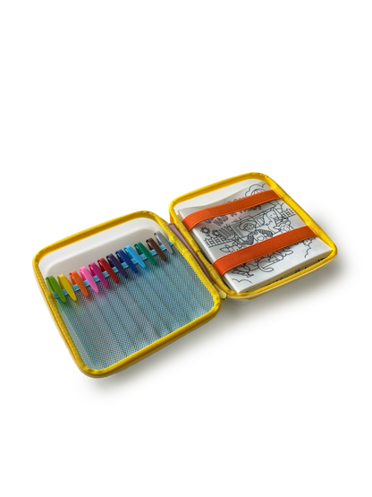 Hey Doodle Travel Case Mat Storage