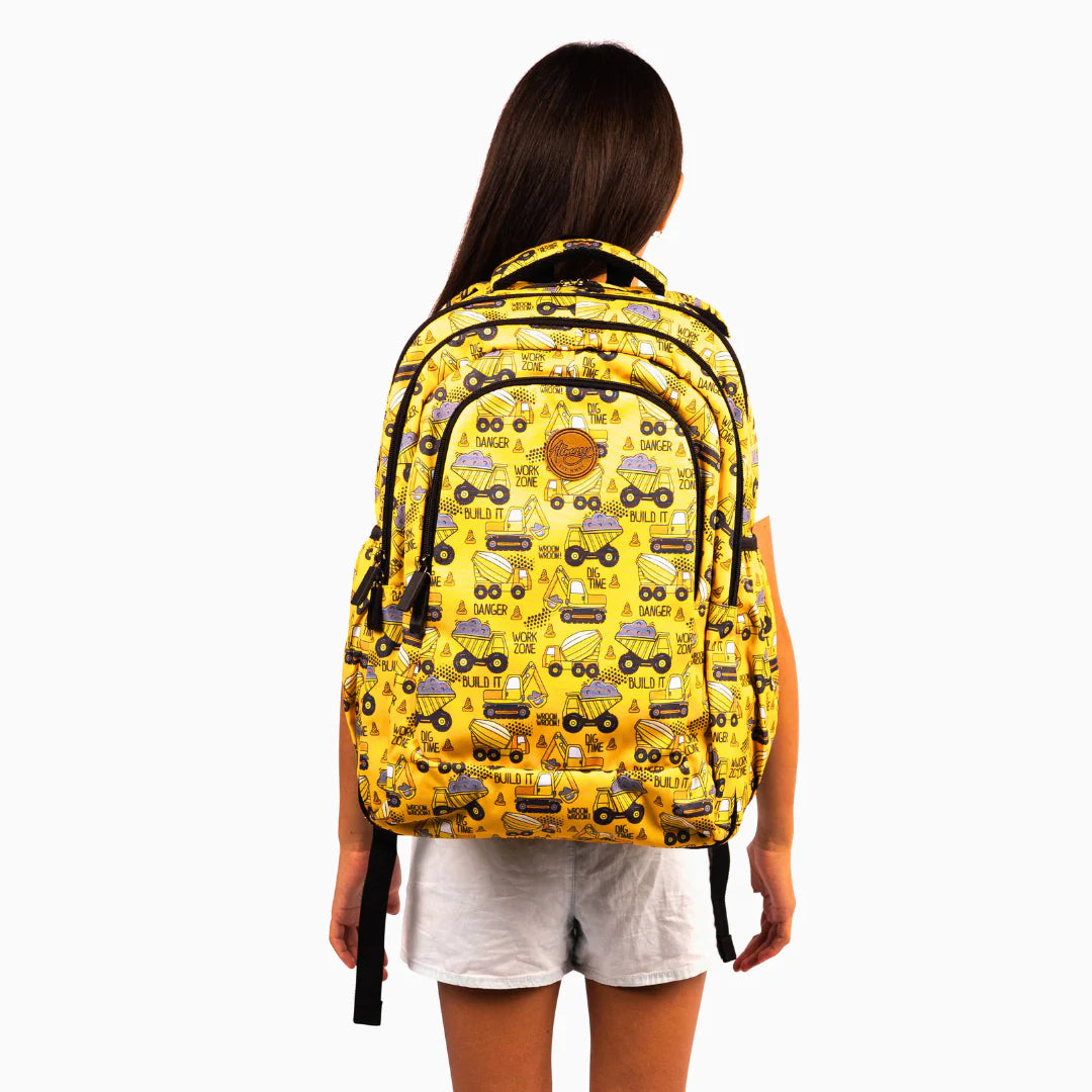 Large School Backpack - Construction