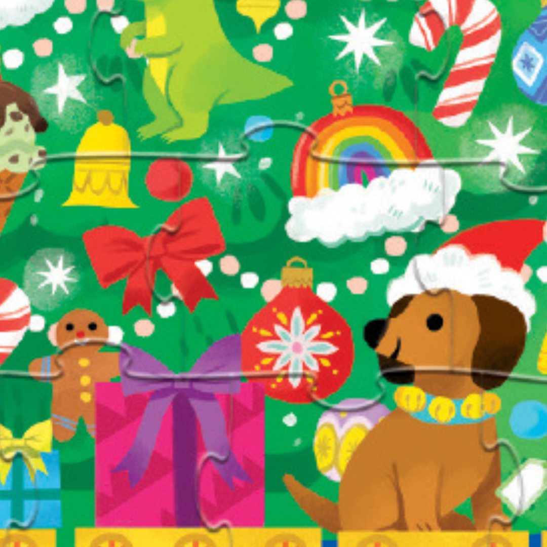 Classic Floor Puzzle 24 pc - Christmas Tree