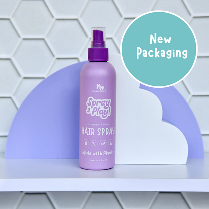 Natural Alcohol Free Hair Spray - Lavender and Fresh Lime