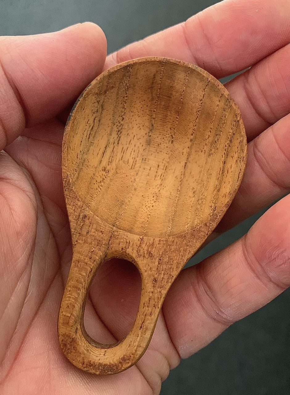 Teak Moon Scoop Spoons