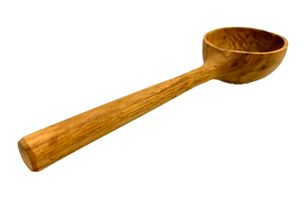 Teak Full Moon Scoop Spoon