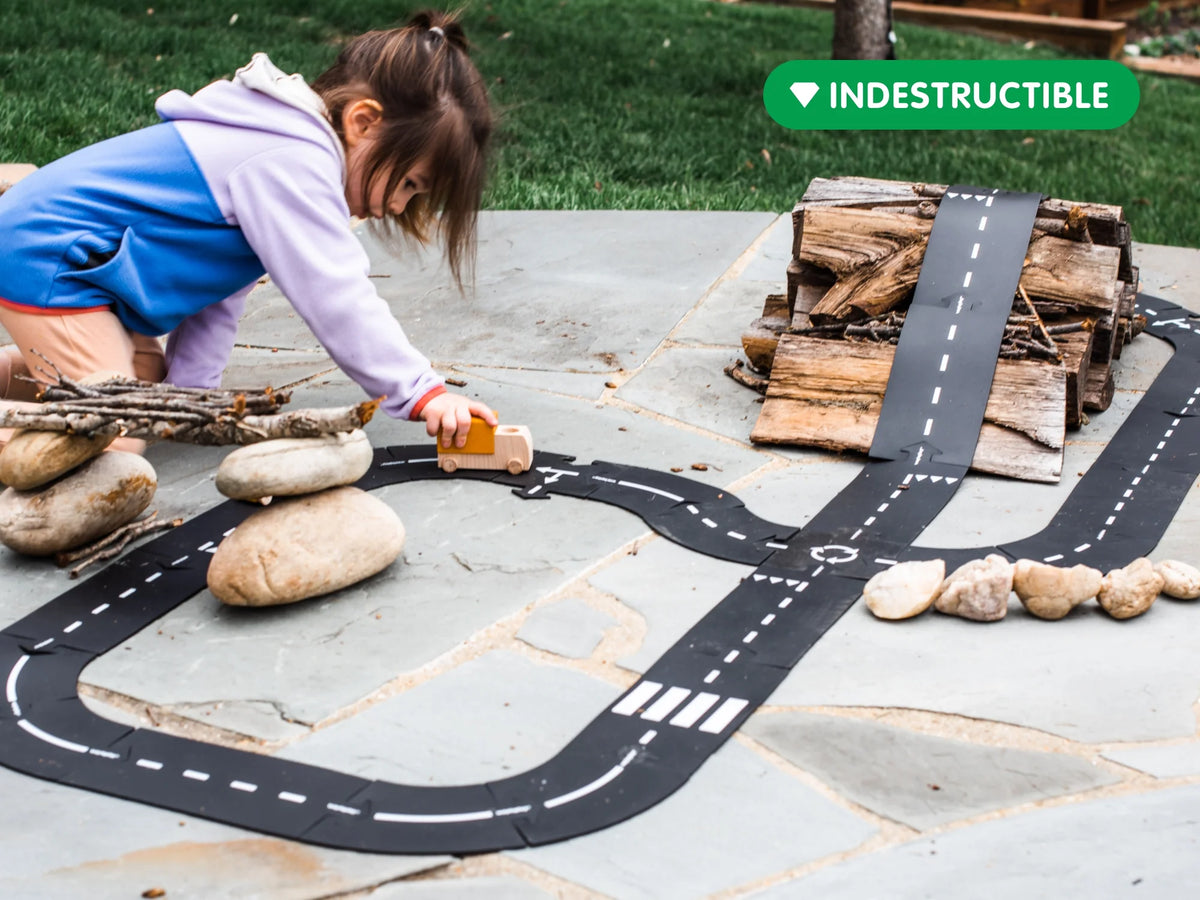 Waytoplay Flexible Road - Highway Set - 24 Pieces