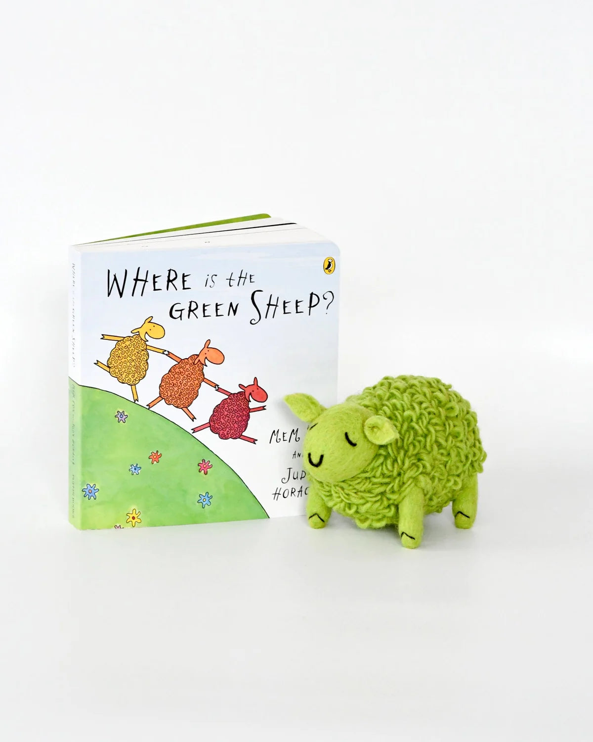 Where is The Green Sheep? - Book and Felt Toy Set