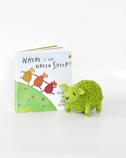 Where is The Green Sheep? - Book and Felt Toy Set
