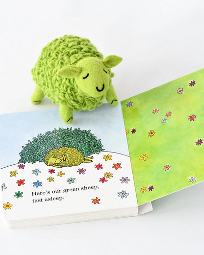 Where is The Green Sheep? - Book and Felt Toy Set