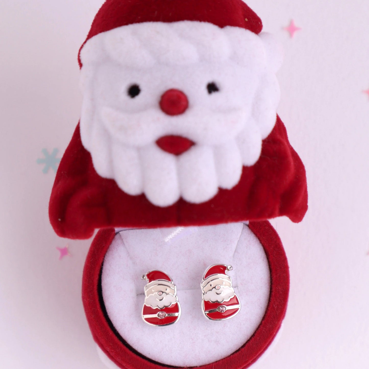 Earrings - Enchanted Christmas Santa Claus