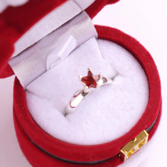 PRE ORDER - Ring - Red Starry in Santa Box