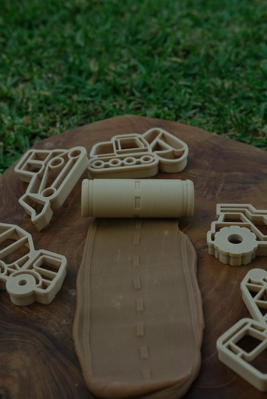 Pattern Play dough Roller - Road